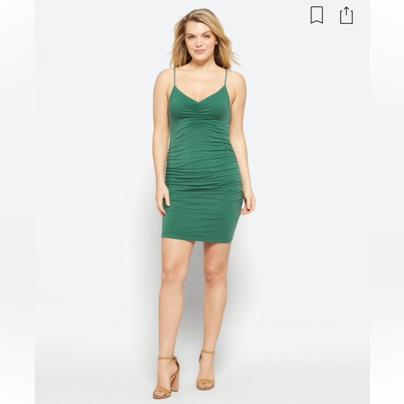 Ruched Strap Dress - Picture 1 of 3